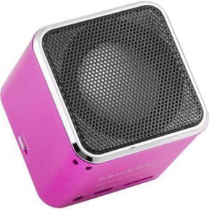 MUSICMAN BT-X2 Mini Enceinte Bluetooth avec transmission audio sans fil Rose