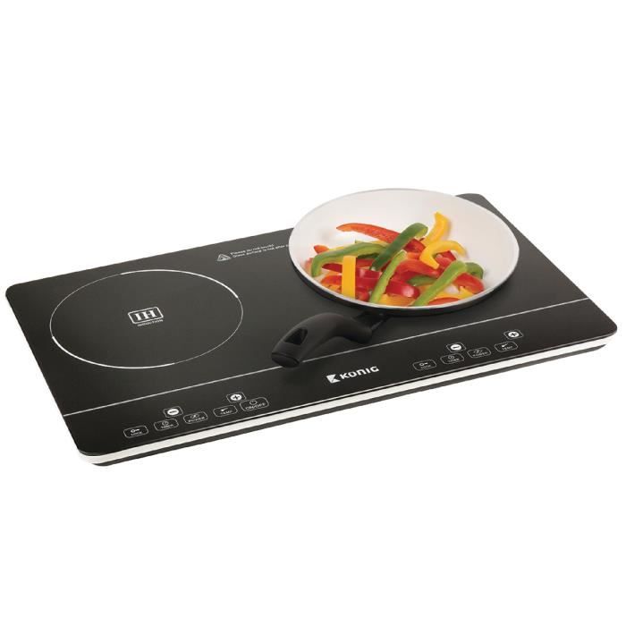 Double plaque à induction tactile ultrafine 3 500 W Achat / Vente