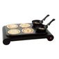 CREPIERE ELECTRIQUE Set de 6 mini woks et crépiere