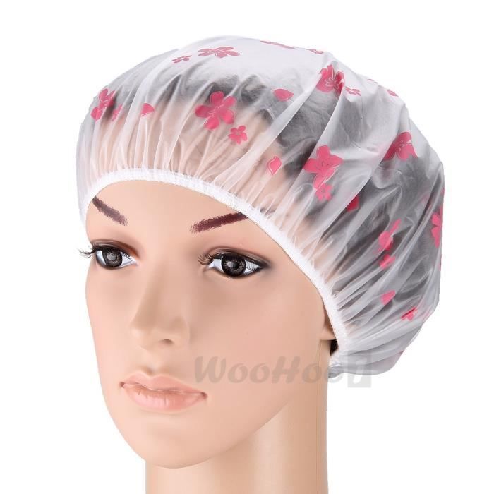 de Douche Bain Shower Cap Transparent po… Prix pas cher Cdiscount