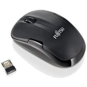 FUJITSU Souris WI200 - Sans fil - Optique - 1 000 DPI - Noir