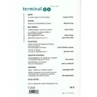 SCIENCES / TECH / MEDECINE Terminal T.84; technologie de l'information, cu...