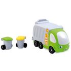  Vroom Planet Camion Poubelle + 2 Poubelles