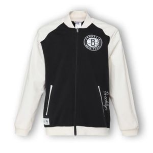 ADIDAS Blouson Teddy NBA Basket-Ball Brooklyn Nets Homme