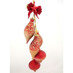 BOULE DE NOEL - GUIRLANDE - KIT NOEL Lustre 5 boules Toon/Toon BOULE DE NOEL - GUIRLANDE - KIT NOEL Lustre 5 boules Toon/Toon