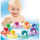 JOUET DE BAIN TOMY Do Ré Mi dauphins