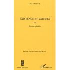 SCIENCES HUMAINES Existence et valeurs t.3 ; avenirs pluriels