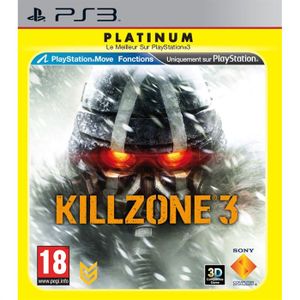 PLAYSTATION 3 KILLZONE 3 PLATINUM / Jeu console PS3