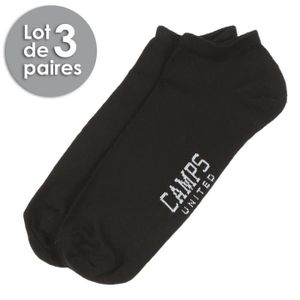 CAMPS Lot de 3 Paires de Chaussettes Courtes Homme