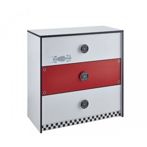 commode chambre rouge