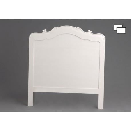 Lit Miliboo, Lit à baldaquin ARABESQUE romantique blanc 2 personnes Iziva