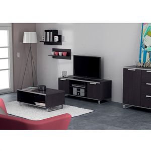 TABLE BASSE TWIX Table basse ébène