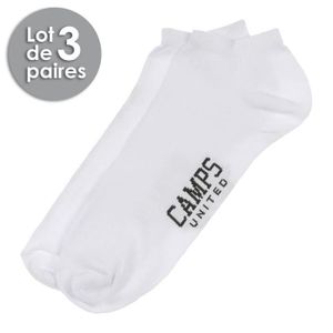 CAMPS Lot de 3 Paires de Chaussettes Courtes Homme