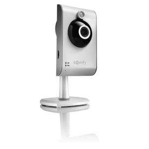 SOMFY Caméra de surveillance HD IP intérieure fixe ? vision nocturne Visidom IC100 compatible Tahoma
