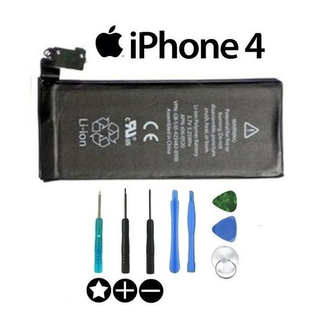 Batterie iPhone 4 Apple Lilion pour iPhone 4 originale (Sans kit