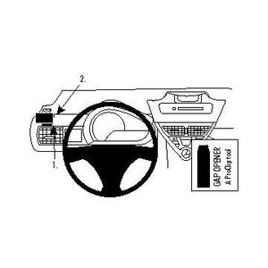 Fixation voiture Brodit Proclip