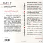 SCIENCES HUMAINES Hermes T.47; paroles publiques ; communiquer da...