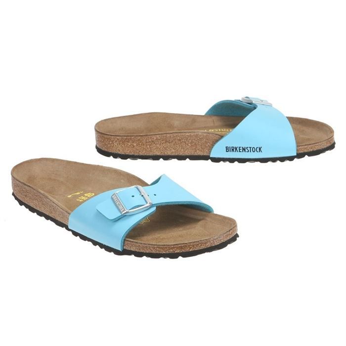 birkenstock femme bleu