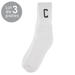 CAMPS Lot de 3 Paires de Chaussettes Homme