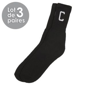 CAMPS Lot de 3 Paires de Chaussettes Homme