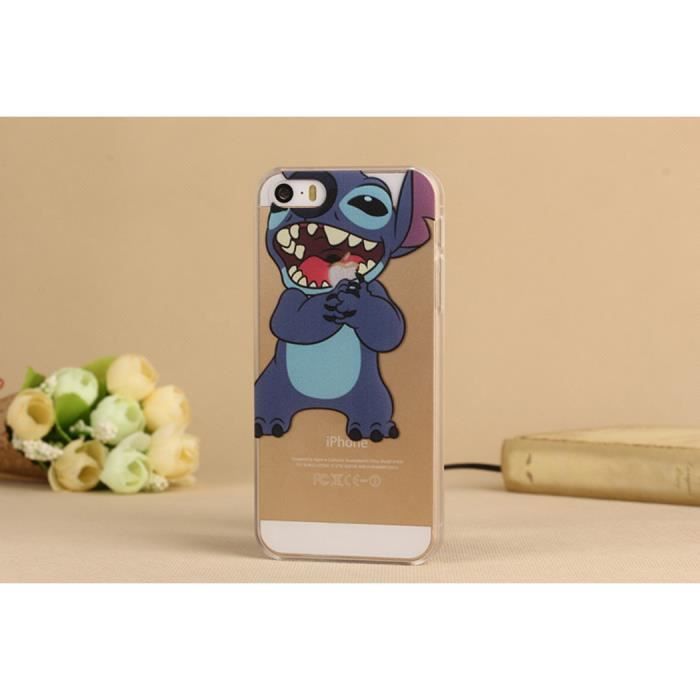 Stitch Disney Coque Cas Cas de téléphone pour Apple iPhone 5C