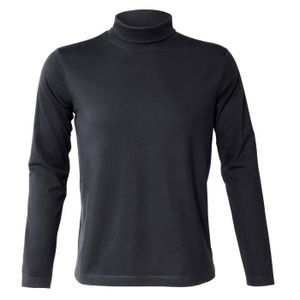 SOFTWEAR Col roulé homme - Noir