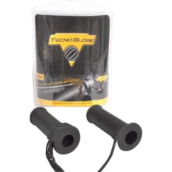 Poignées chauffantes moto Tecnoglobe LUXE 120/22mm Ixtem moto