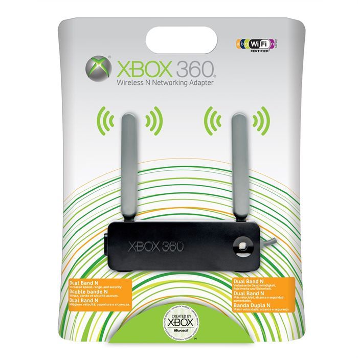 WIRELESS N NETWORKING ADAPTER XBOX 360 Achat / Vente chargeur console ADAPTATEUR RESEAU SANS