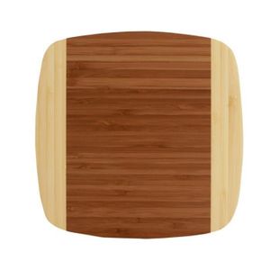 TOTALLY BAMBOO BICOLORE FINE Planche ? découper BA201109 18,5x18,5 cm marron et beige