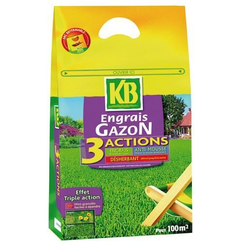 engrais gazon triple action 6 kg Achat / Vente engrais Engrais