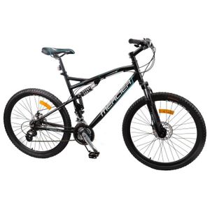 MERCIER Vélo VTT freins disques Tout Suspendu Aluminium 24 Vitesses Shimano Homme 26 pces