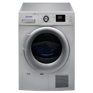 VEDETTE VSF57H2DS - S?che-linge - 7 kg - Pompe ? chaleur - Classe A++ - Silver