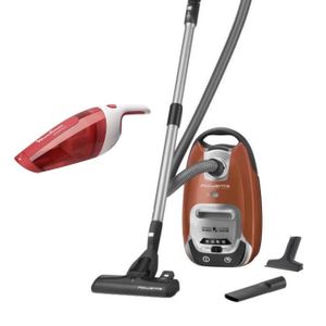 Pack Spécial : Aspirateur sac ROWENTA RO6432EA + Aspirette MOULINEX MX2323 OFFERTE