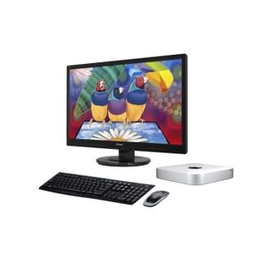 APPLE Mac Mini MGEM2F/A - 4 Go de RAM - Mac OS X Yosemite - Intel Core i5 bicoeur - Disque Dur 500 Go + Ecran + Clavier + Souris