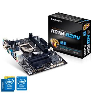 Gigabyte H81M-S2PV GA-H81M-S2PV (rev. 1.0)