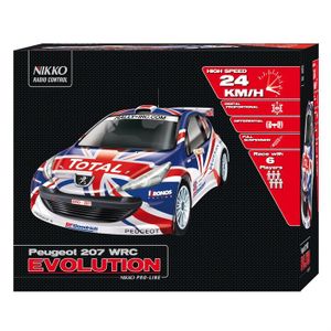 Nikko - Peugeot 207 W RadioCommandé 1/14e