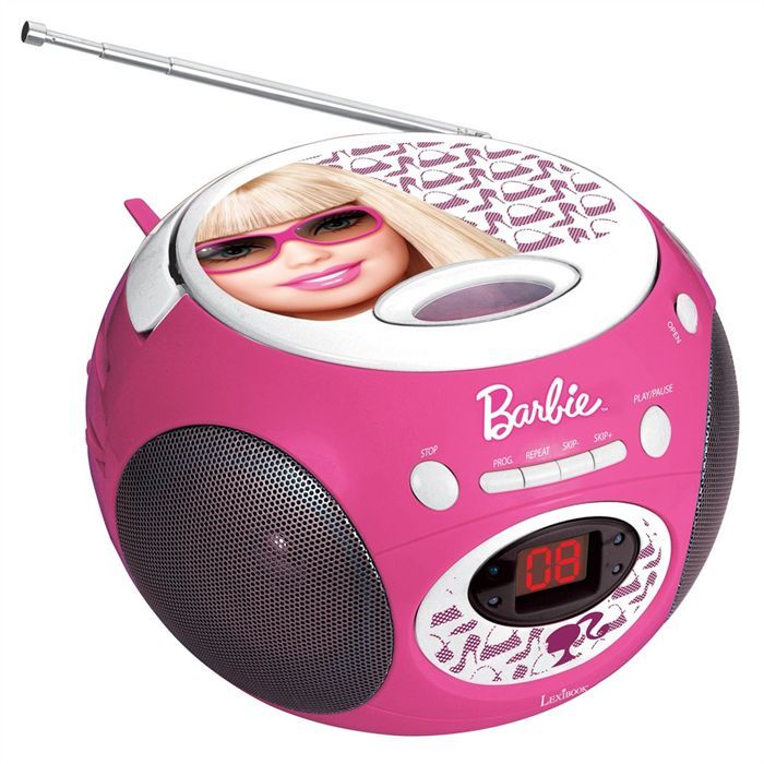 BARBIE Boombox Lecteur CD/Radio Enfant Lexibook - Achat / Vente radio