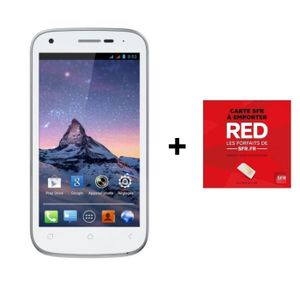 SMARTPHONE Pack WIKO PEAX 2 Blanc + SIM SFR SMARTPHONE Pack WIKO PEAX 2 Blanc + SIM SFR