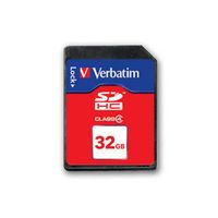 CARTE MEMOIRE VERBATIM SD 32Go Classe 4
