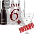 PETILLANT-MOUSSEUX Freixenet Brut Cordon Negro (6 bouteilles) + 6 flu