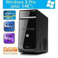 UNITE CENTRALE SEULE - MINI PC HP Pavilion p6-2033fr