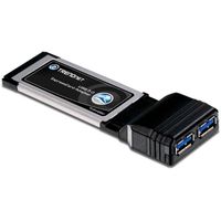 CARTE CONTROLEUR Trendnet TU3-H2EC Express Card 2 ports USB 3.0