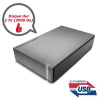 DISQUE DUR EXTERNE LaCie 2 To (2000 Go) Porsche Design P9230 USB 3.0