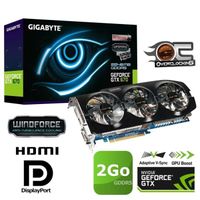 CARTE GRAPHIQUE Gigabyte GTX670 2Go GDDR5 OC