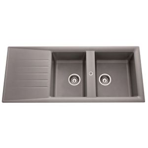 LAVABO - ÉVIER EWI - Evier EMERAUDE 2 bacs 1 égouttoir LAVABO - ÉVIER EWI - Evier EMERAUDE 2 bacs 1 égouttoir