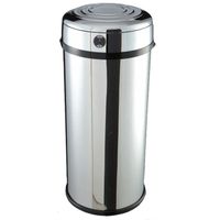 POUBELLE - CORBEILLE Poubelle automatique inox 52L + séparateur de sacs
