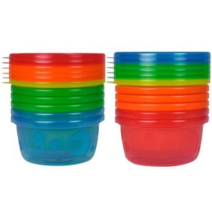 CONSERVATION REPAS TOMY Lot de 7 Bols de Conservation CONSERVATION REPAS TOMY Lot de 7 Bols de Conservation
