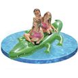 JEUX DE PISCINE  Grand Crocodible à chevaucher Intex