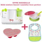 ROBOT BEBE BADABULLE Offre bébé station+3 produits offerts