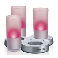 LAMPE A POSER  PHILIPS Imageo CANDLE LIGHT Rouge